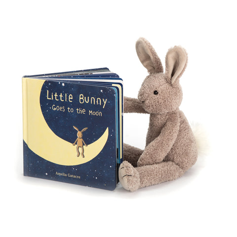 Little Bunny Goes to the Moon Read and Play(2-4 yrs), Jellycat - Little Llama